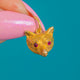 Antiker Fuchsanhänger aus 15ct Gold mit Rubinaugen