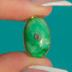 Art Deco 15ct Gold Natural Jade & Diamond Charm