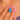 14ct Gold Natural Solid Black Opal Pendant - 3.50ct Blue Black Opal, pendant close-up worn on chain