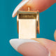 Solid 9ct Gold Whistle Charm Pendant