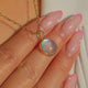 9ct Gold Cat's Eye Moonstone Charm