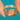 SELTENER georgianischer 12ct Gold Türkis "Auge" Ring um 1825