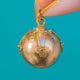 Antique 9ct Gold Masonic Orb Pendant