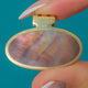 9ct Gold Mother of Pearl Oval Pendant