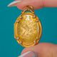 Sweet Antique 9ct Gold Bird in Flight Oval Locket