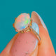 Antique 9ct Gold Opal Solitaire Ring - 1.70ct Opal