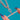 Blue-background T-bar and links (C9835)