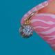 Dainty Antique Old Mine-Cut Diamond Charm, 9ct Gold & Silver
