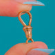 Antique 9ct Gold Dog Clip Clasp