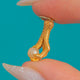Edwardian 15ct Gold Eagle Claw Pearl Charm