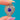 Victorian Blue Paste Heart Pendant