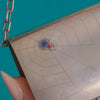Arts & Crafts Silver Blue Sapphire Cabochon Spider Ladies Purse