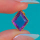 Solid 15ct Gold Victorian Amethyst Charm