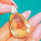 Art Deco 38,50ct Citrin-Briolett-Anhänger