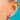 Dainty 9ct Gold Wire Knot Stud Earrings